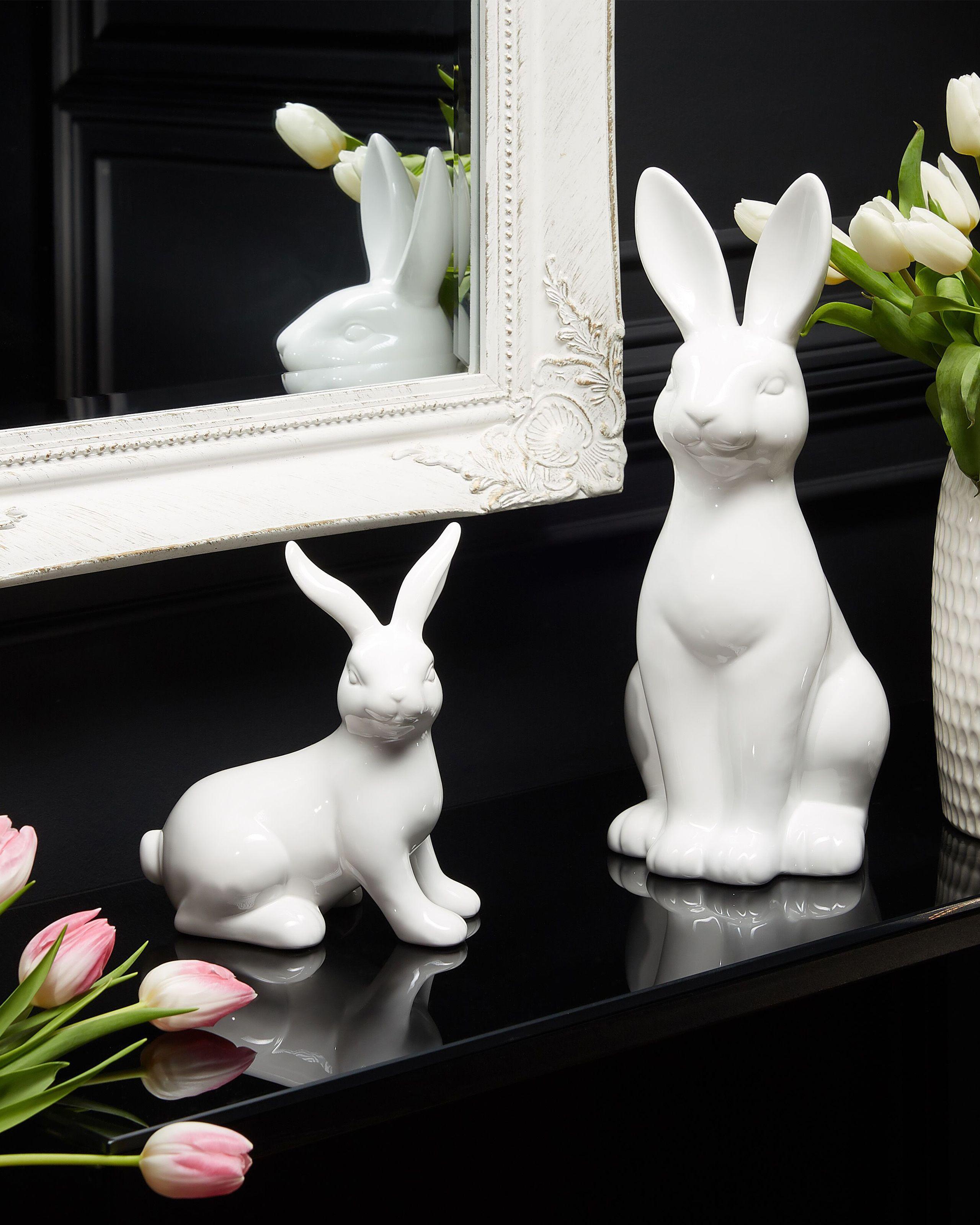 Beliani Accessoire Décoratif en Céramique Traditionnel PAIMPOL  