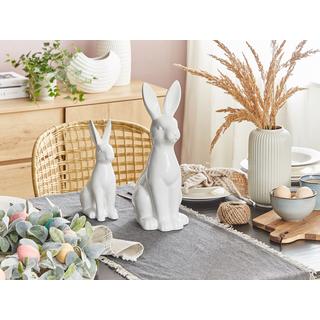 Beliani Accessoire Décoratif en Céramique Traditionnel PAIMPOL  