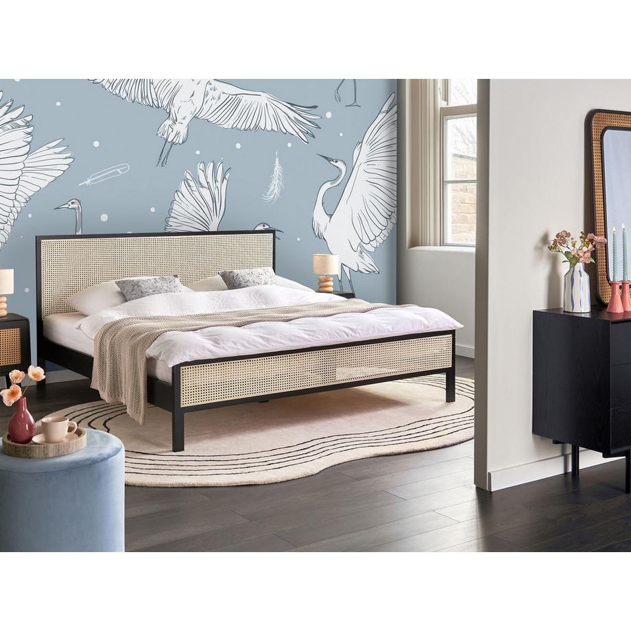 Beliani Letto en Legno di pino Rustico SALERNAS  