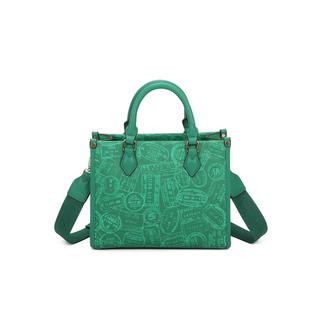 ALV by Alviero Martini Borsa a mano Stampa Timbro Passaporto  