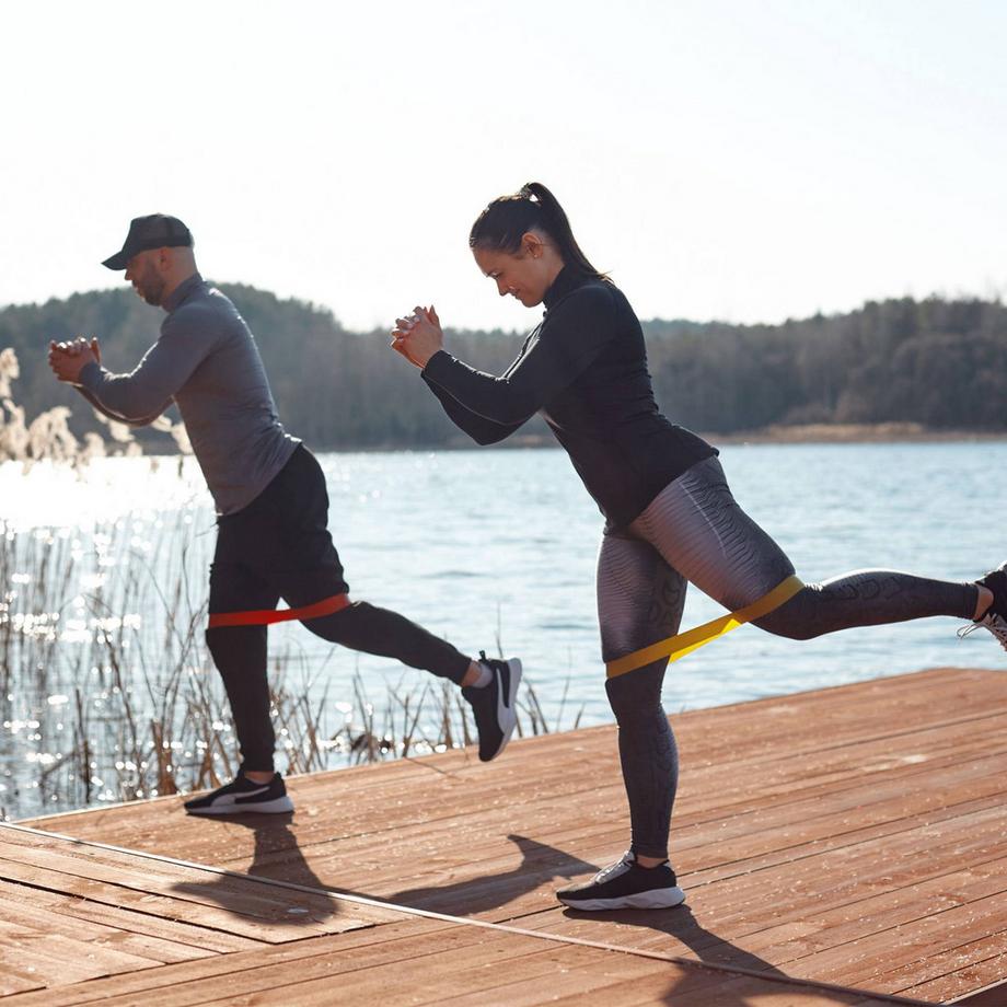 Northix  Anneau de Pilates avec bande 