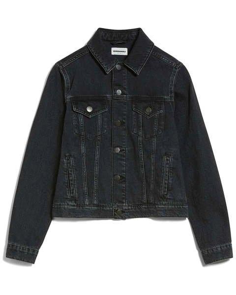 Image of Velitaa Denim Jacke Damen Schwarz L