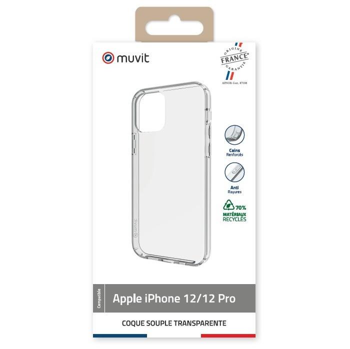 Muvit  Coque pour iPhone 12/12 Pro 