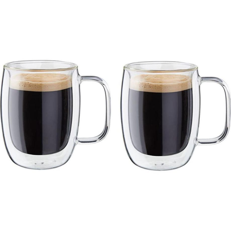 ZWILLING Sorrento Plus - Doppelwandiges Espresso-Glas, 134 ml (2-er Set)  