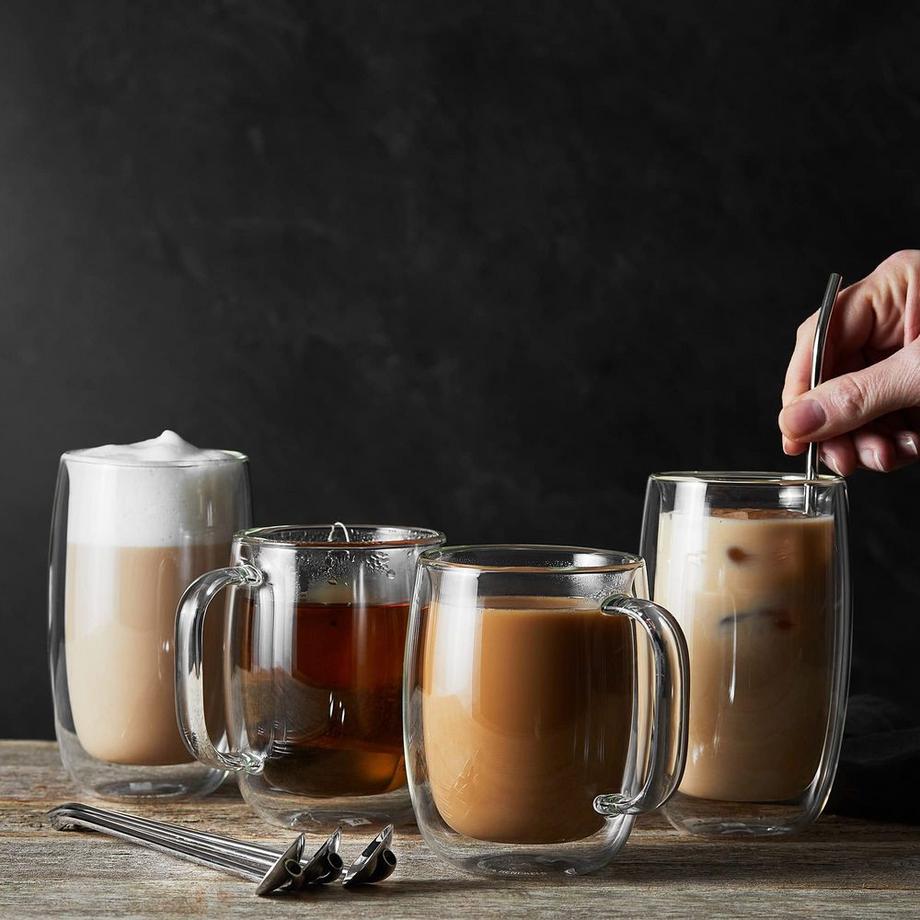 ZWILLING Sorrento Plus - Doppelwandiges Espresso-Glas, 134 ml (2-er Set)  