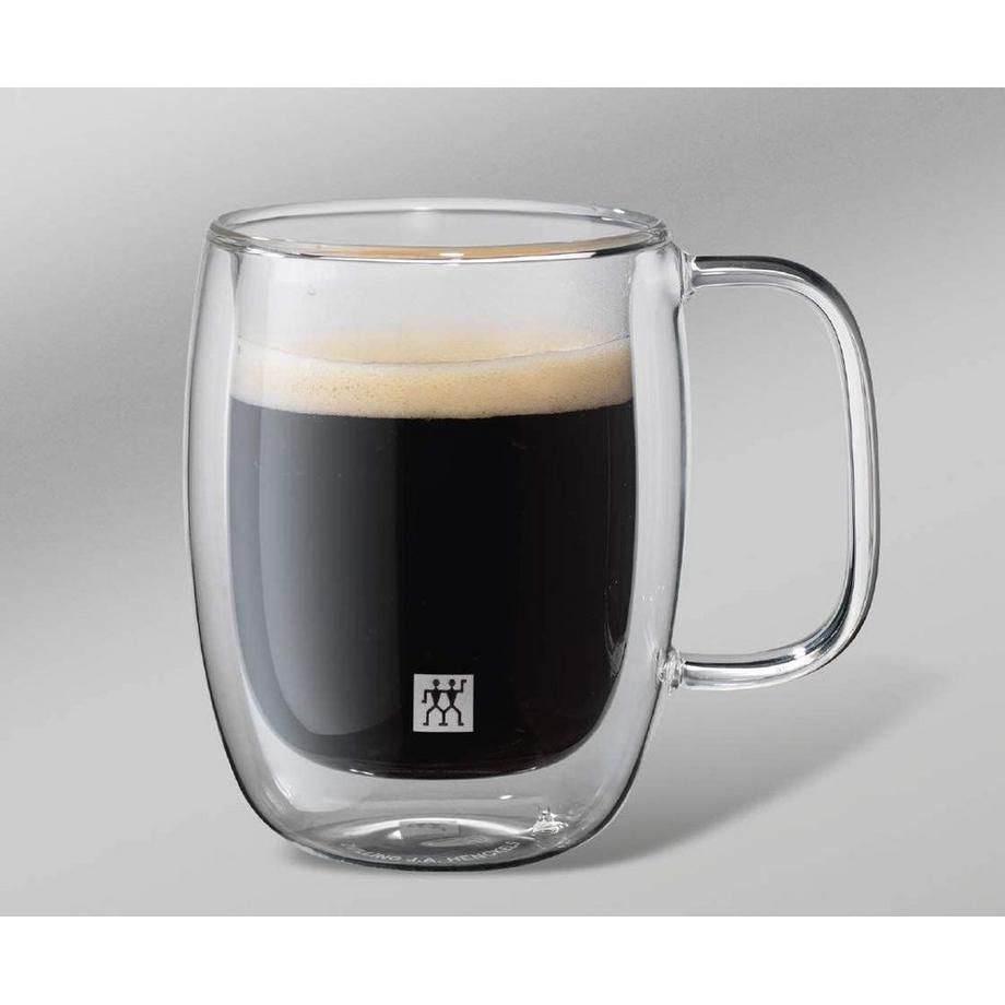 ZWILLING Sorrento Plus - Doppelwandiges Espresso-Glas, 134 ml (2-er Set)  