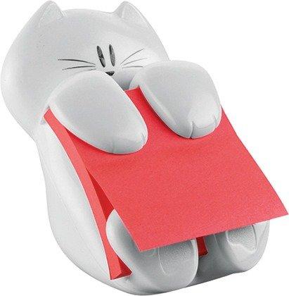 Post-It POST-IT Dispenser Katze weiss CAT-330 Z-Notes/90 Blatt 76x76mm  