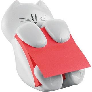 Post it POST-IT Dispenser Katze weiss CAT-330 Z-Notes/90 Blatt 76x76mm  