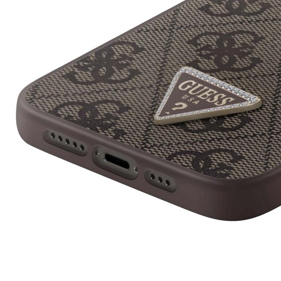 GUESS  Hülle iPhone 15 Pro Triangle Diamond 4G 