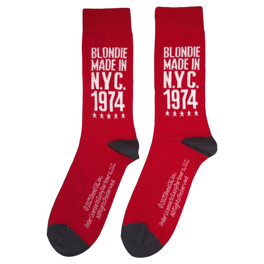 Blondie Made In Nyc ´74 Calzini  