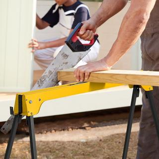 Northix Confezione da 2 cavalletti per sega pieghevoli Confezione compatta per supporto per utensile elettrico 92 x 48 x 74 cm  