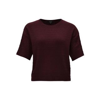 OPUS  T-shirt en tricot Pinu structure Silhouette boxy 