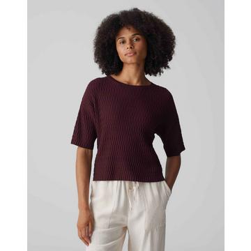 T-shirt en tricot Pinu structure Silhouette boxy