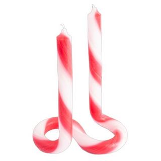 Twist Candles Bougie Twist Candy Cane  