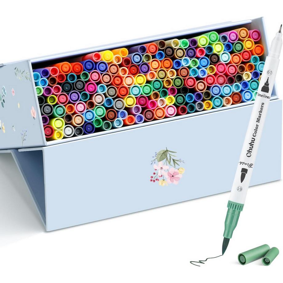 Ohuhu  Maui Pinceaux marqueurs (160 pcs) 