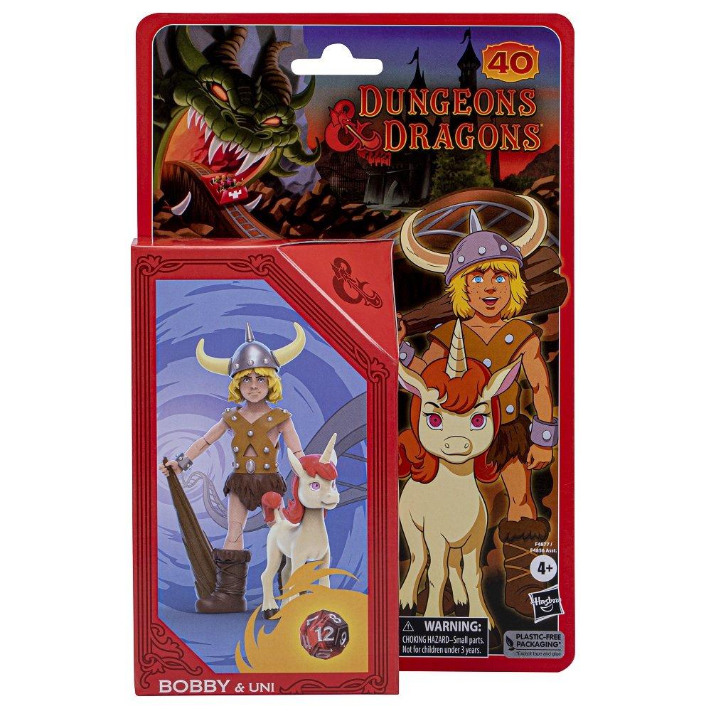 Hasbro  Action Figure - Dungeons & Dragons - Bobby & Uni 