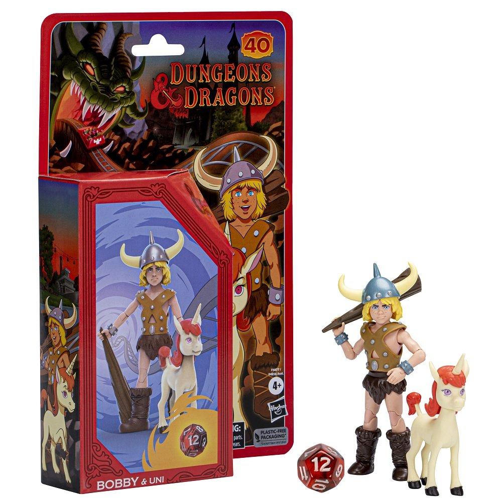 Hasbro  Figurine articulée - Donjons et Dragons - Bobby & Uni 