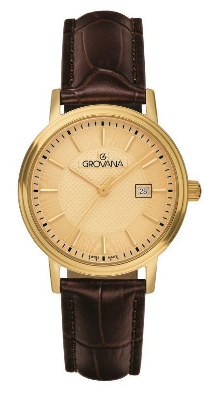 GROVANA  Kensington Traditional-Kollektion – Montre-Quarz, hergestellt in der Schweiz 