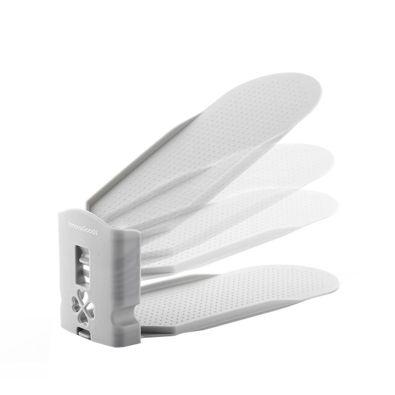 InnovaGoods Range-chaussures ajustable - 6 paires  