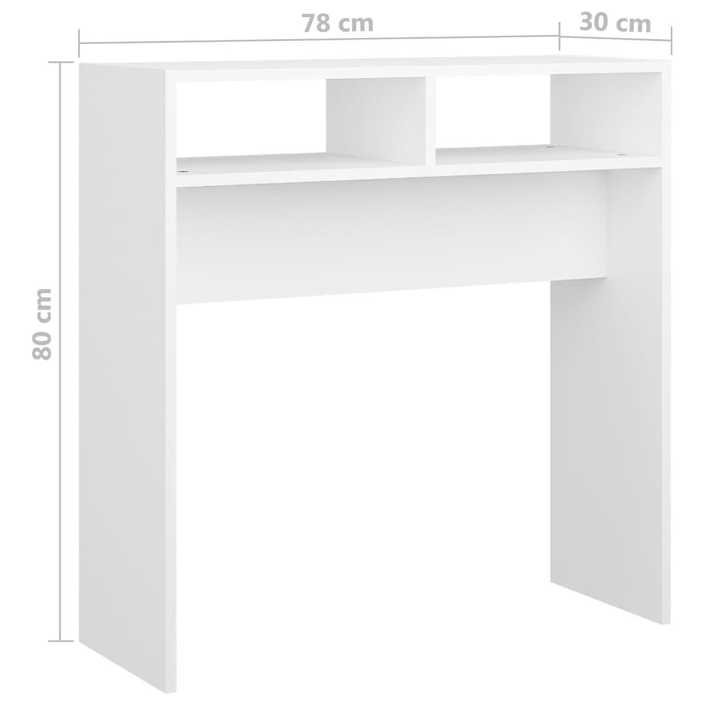 VidaXL Table console bois d'ingénierie  