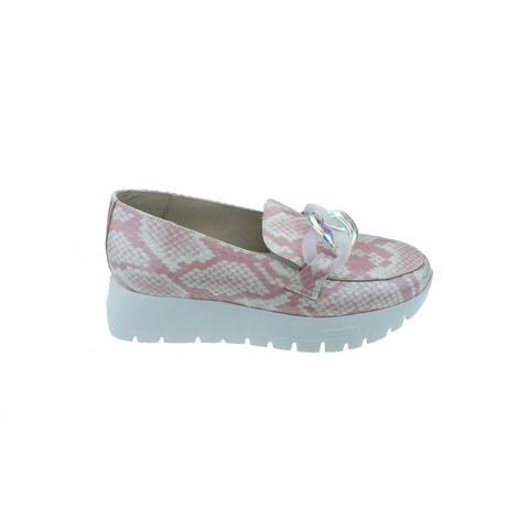 Wonders  Rose - Mocassin cuir 