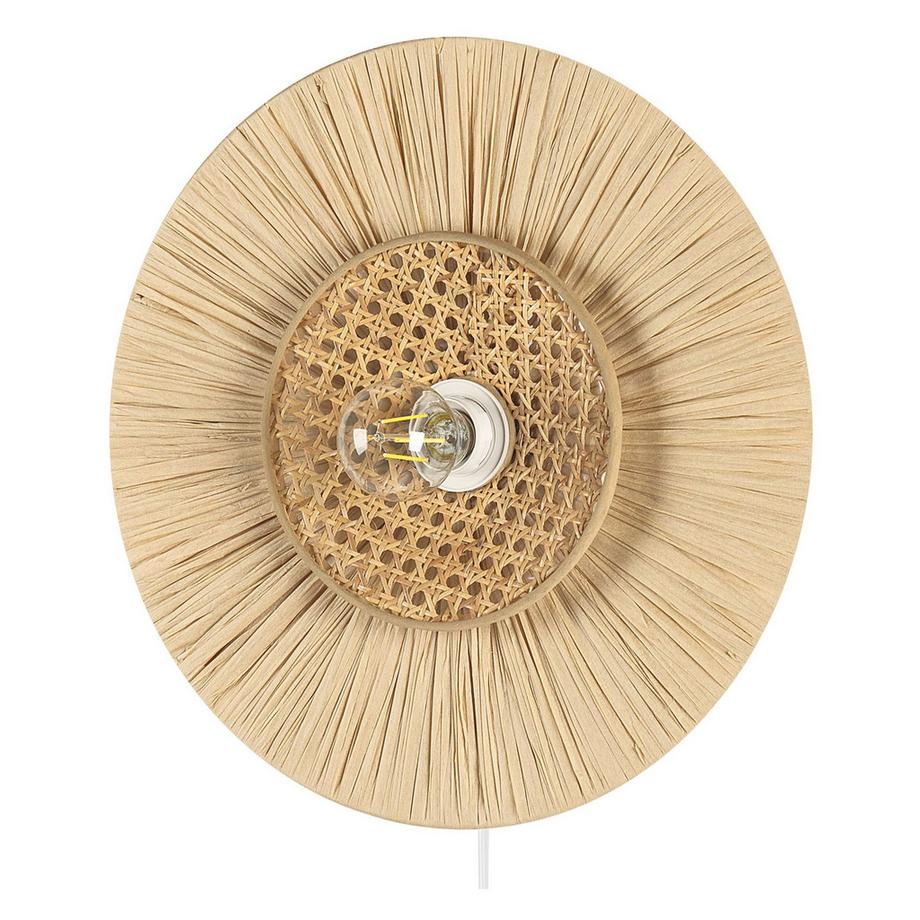 Beliani Lampe murale en Papier Boho YAAPI  
