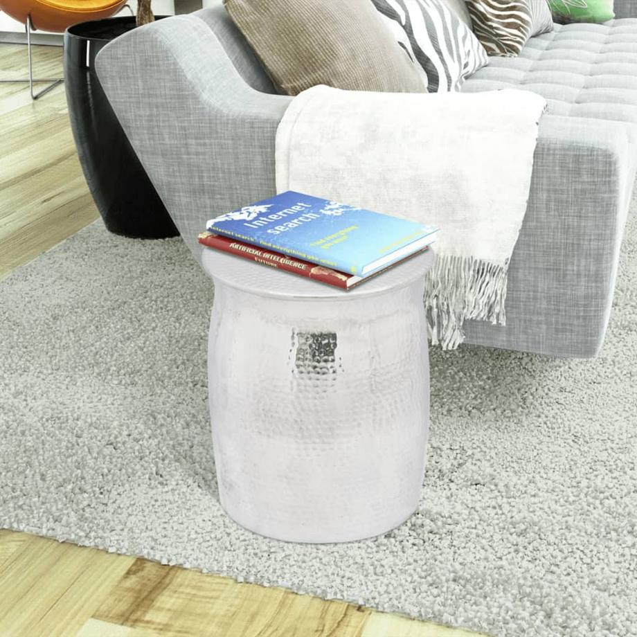 VidaXL Tabouret aluminium  