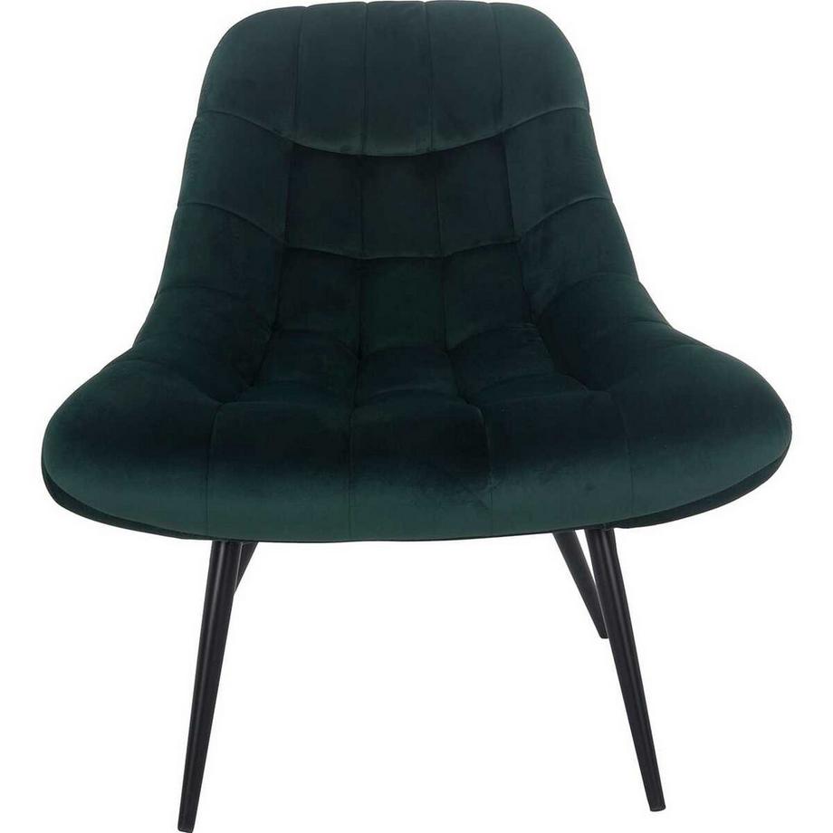 Sessel XXL Samt Metallbeine