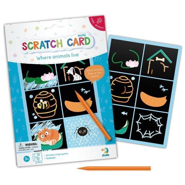 Image of Mini Scratch Karte