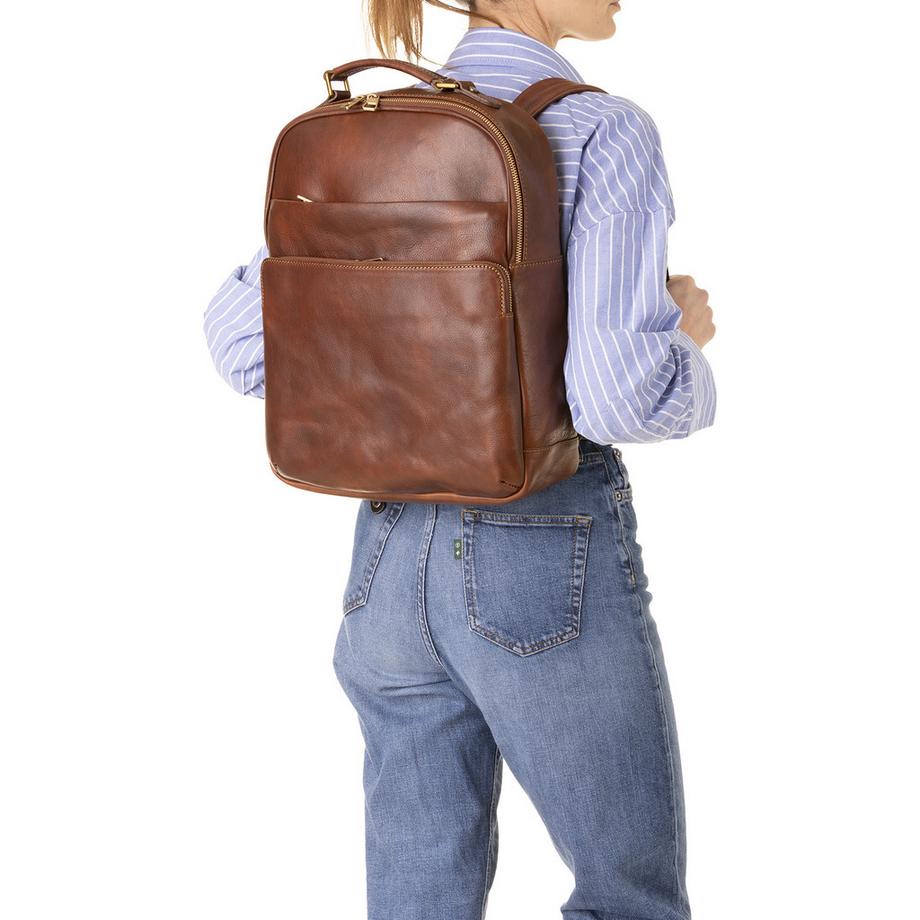 Viola Castellani Leder Rucksack  