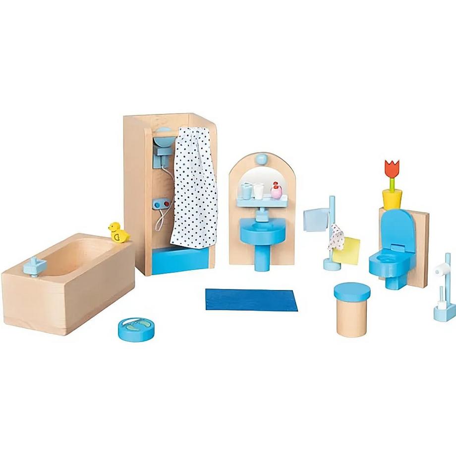 Puppenwelt Puppenmöbel Badezimmer