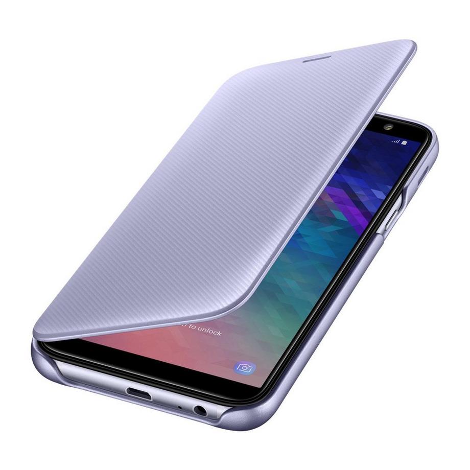 SAMSUNG Wallet Samsung Wallet Cover Galaxy A6 Plus 
