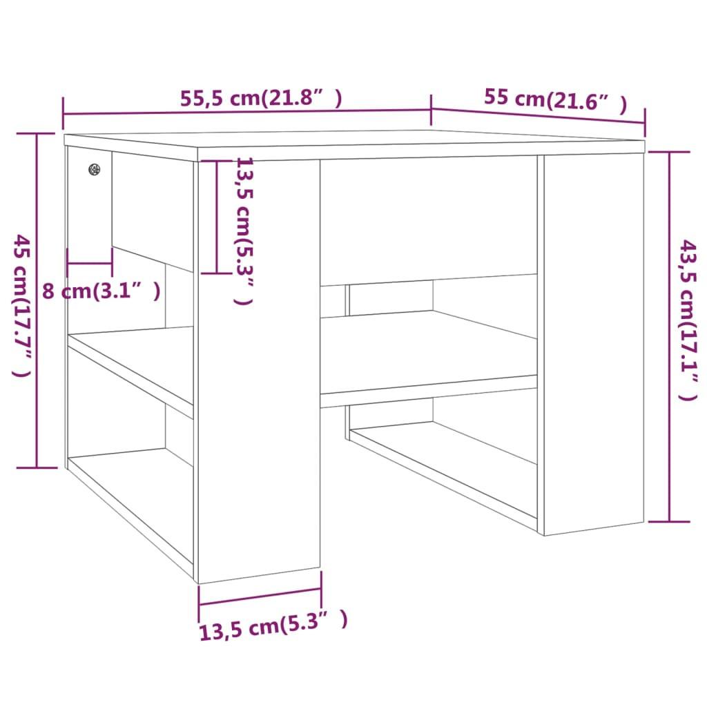 VidaXL Couchtisch holzwerkstoff  