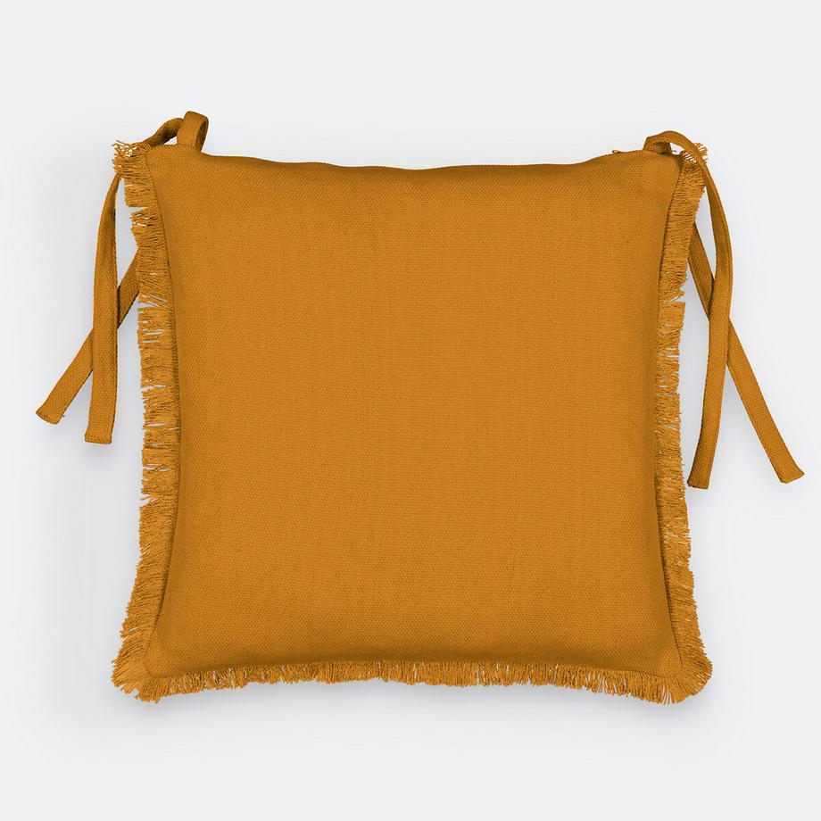 La Redoute Intérieurs Galette de chaise coton natté  