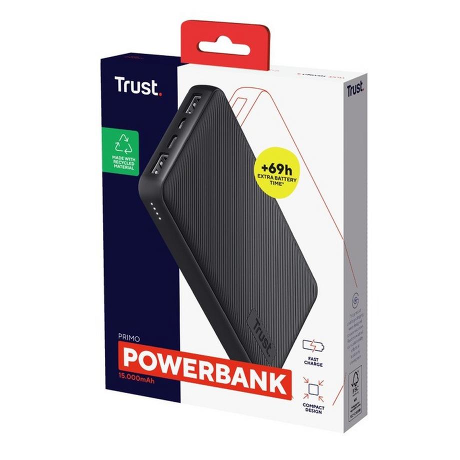 Trust  Powerbank 15000mAh PRIMO ECO 