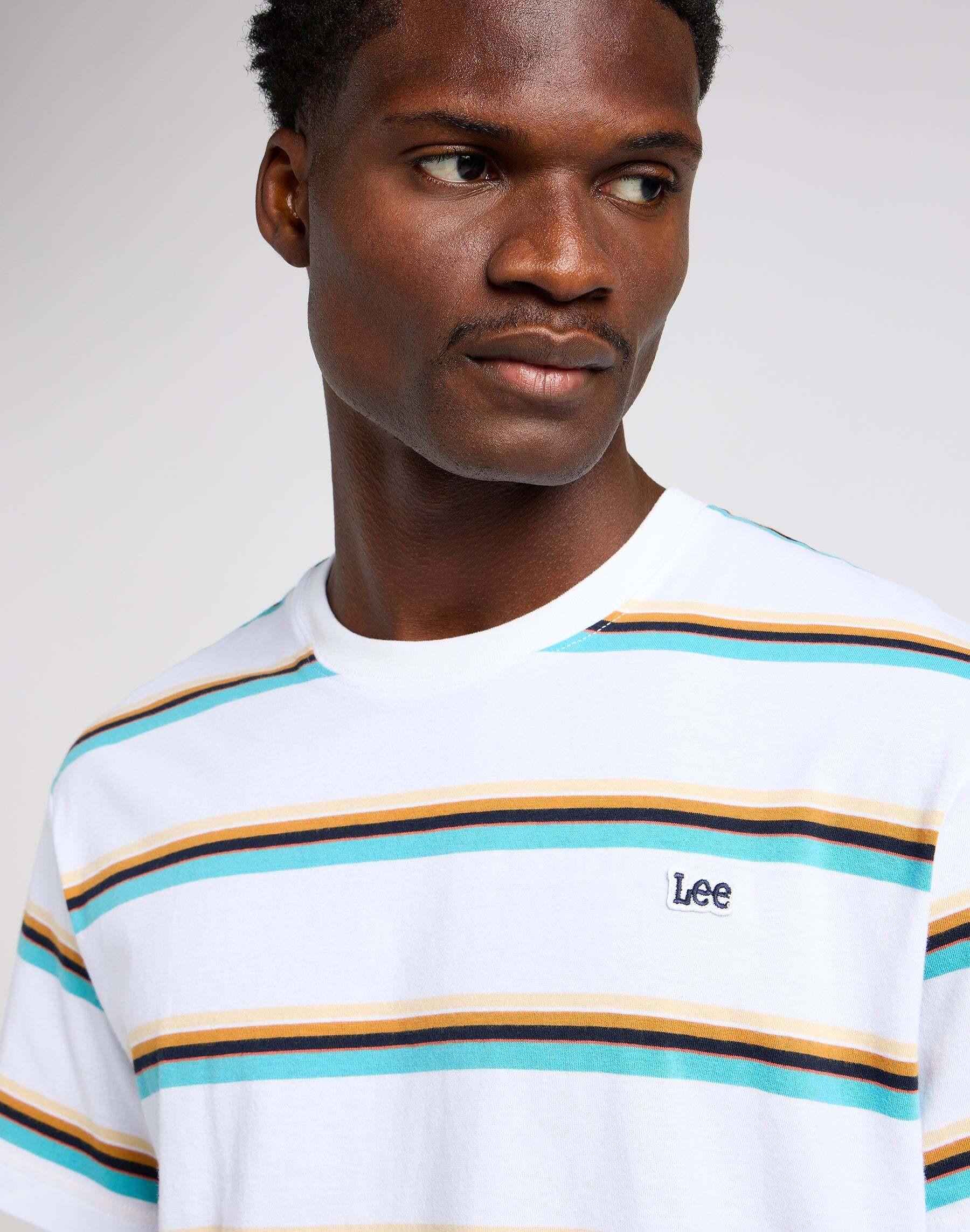 Lee  T-Shirts Relaxed Stripe Tee 