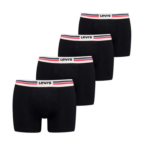 Levis  Boxershort  Stretch-MEN PLACED SPRTSWR LOGO BOXER BRIEF ORG 4P E 