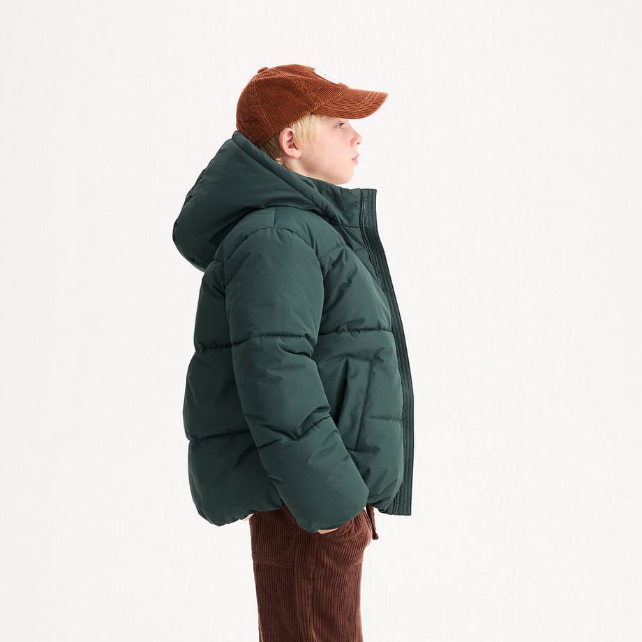 Steppjacke mit Kapuze