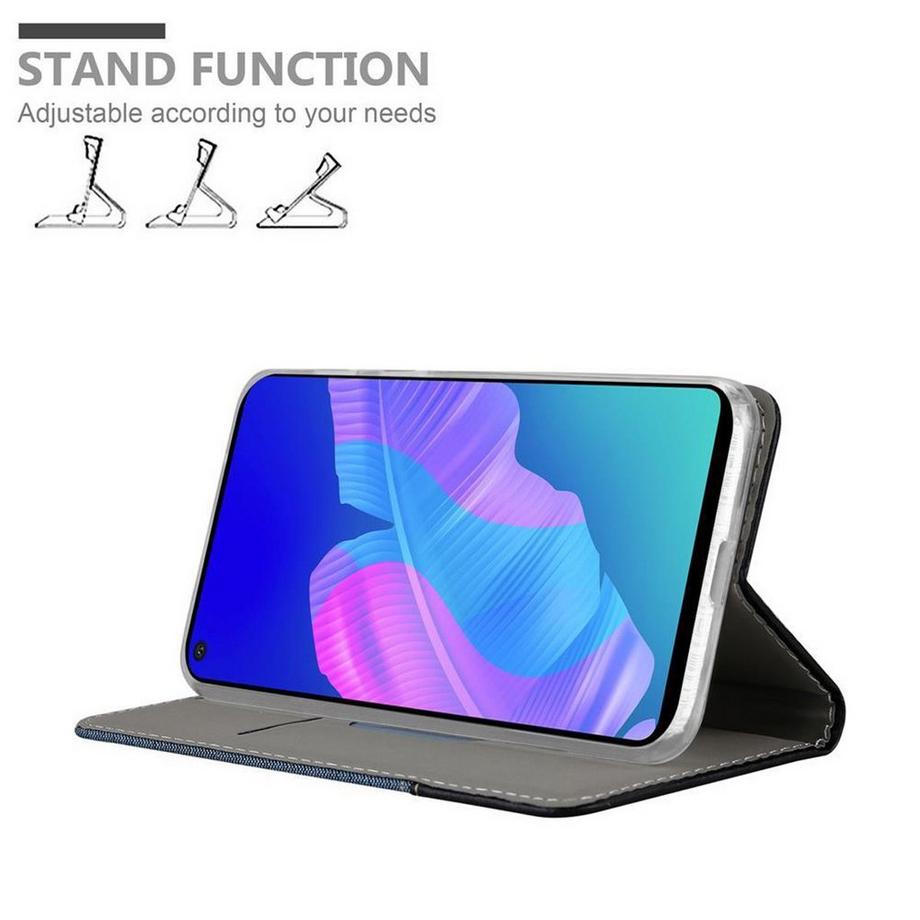 Cadorabo  Housse compatible avec Huawei NOVA 6 SE / P40 LITE / NOVA 7i - Coque de protection avec fermeture magnétique, fonction de support et compartiment pour carte 