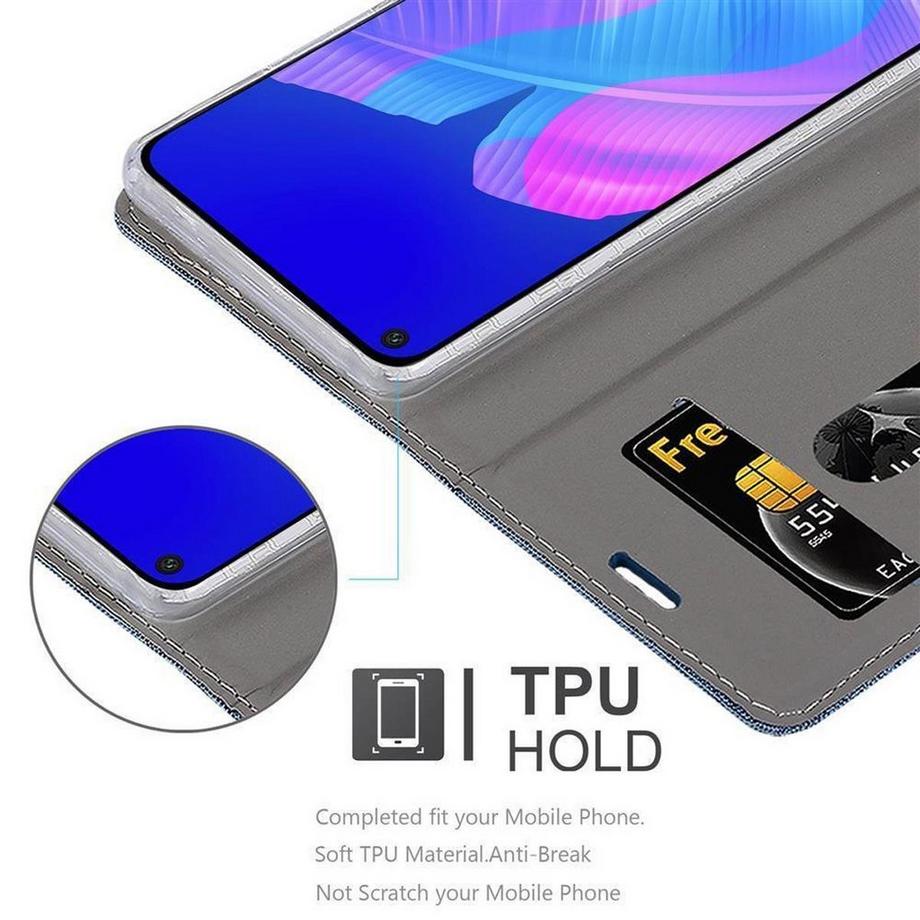 Cadorabo  Housse compatible avec Huawei NOVA 6 SE / P40 LITE / NOVA 7i - Coque de protection avec fermeture magnétique, fonction de support et compartiment pour carte 
