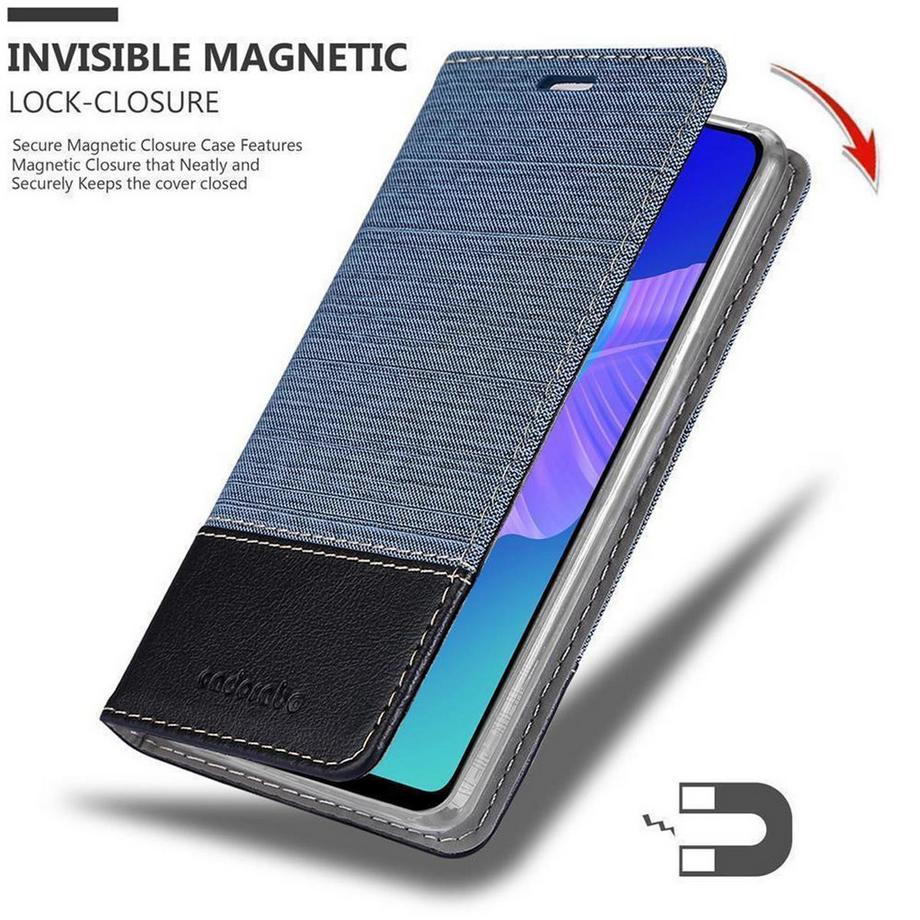 Cadorabo  Housse compatible avec Huawei NOVA 6 SE / P40 LITE / NOVA 7i - Coque de protection avec fermeture magnétique, fonction de support et compartiment pour carte 