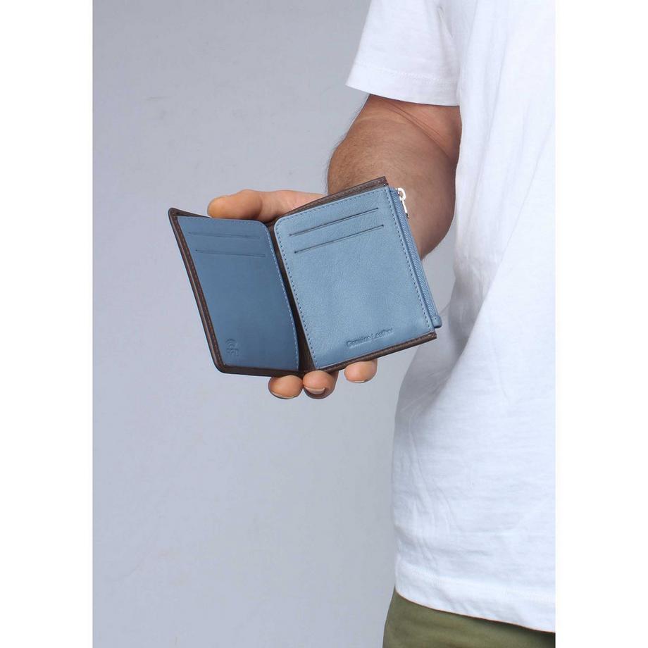 VARGU KON 1-L Portafoglio in Vera Pelle  