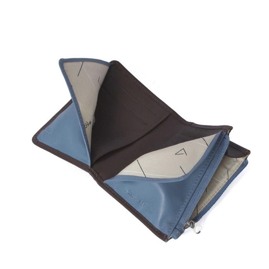 VARGU KON 1-L Portafoglio in Vera Pelle  