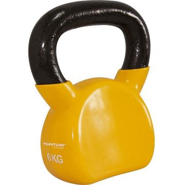 Vinyl Gusseisen Kettlebell 6 kg