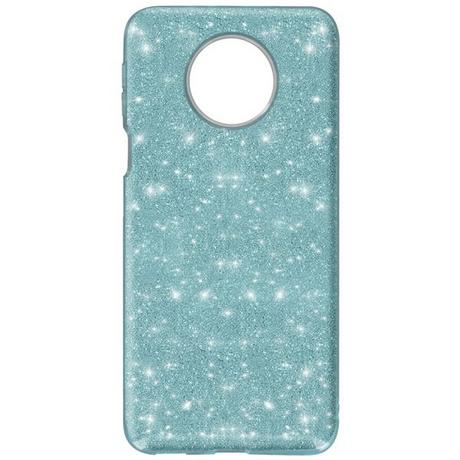 Avizar  Cover Glitter Redmi Note 9T 5G Turchese 