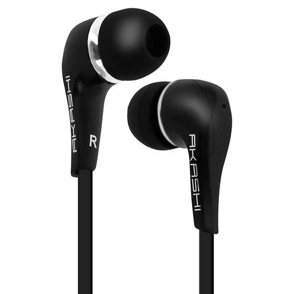 Akashi  Akashi 3.5mm in-ear Kopfhörer Schwarz 