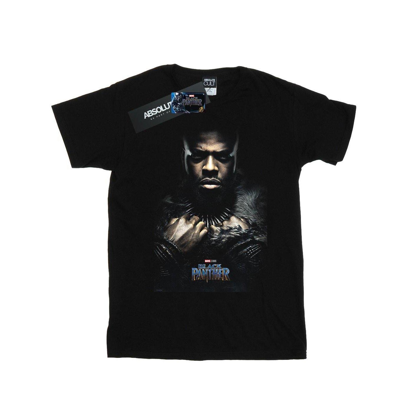 Image of Black Panther M'baku Poster Tshirt Herren Schwarz XL