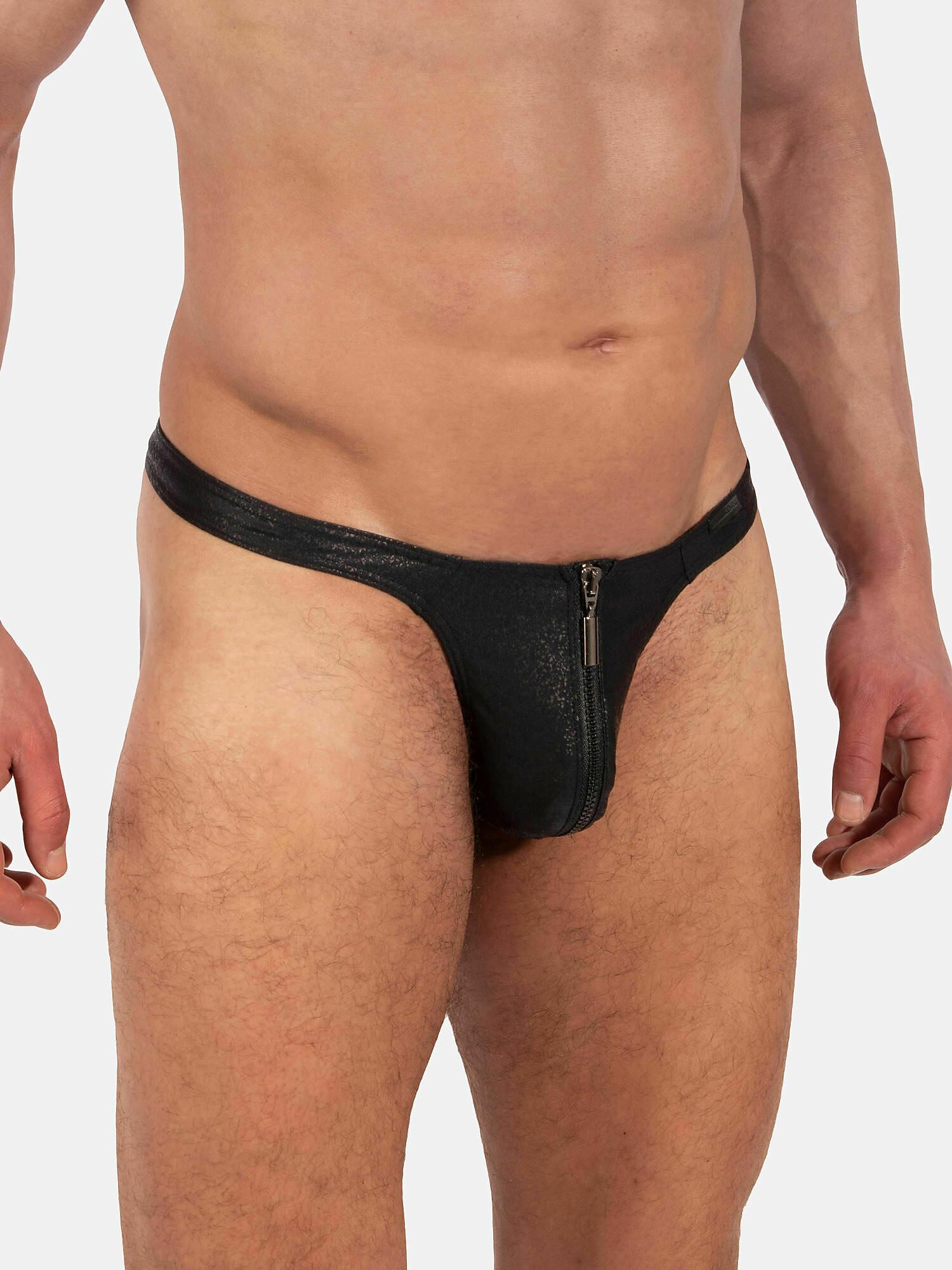 Image of String Mit Reißverschluss M2336 Unisex Schwarz L