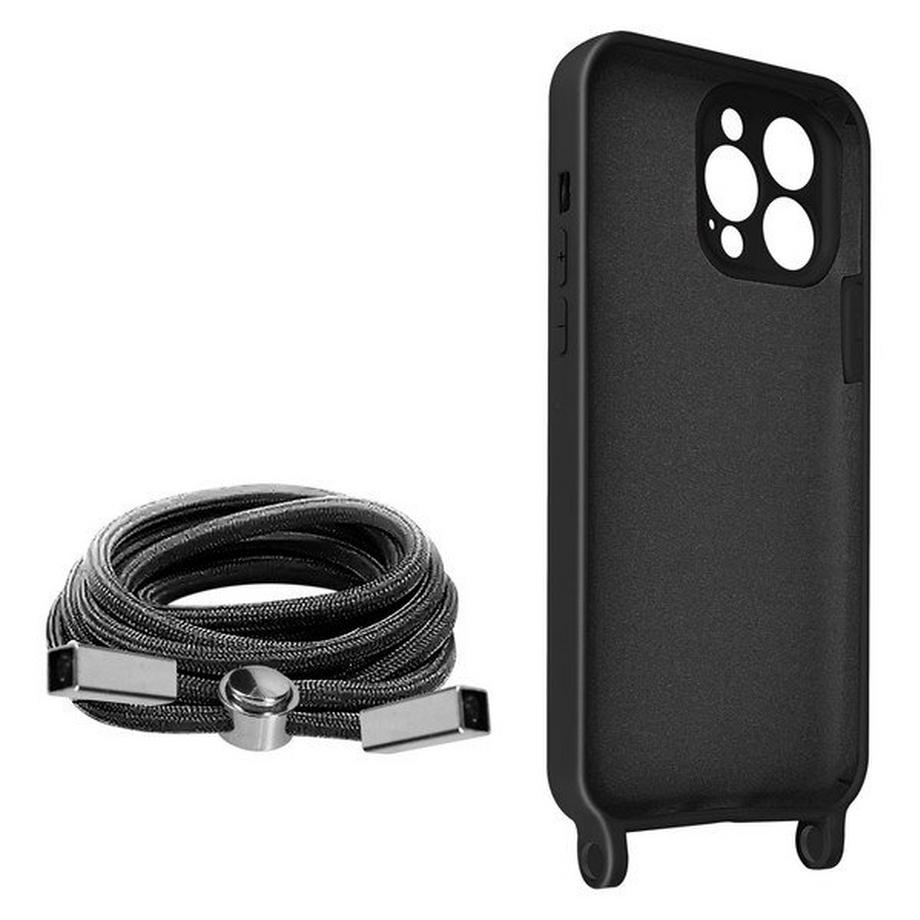 Avizar  Coque cordon iPhone 13 Pro Max Noir 