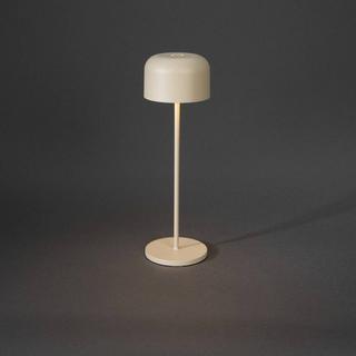 Konstsmide Lille Akku-Tischlampe 3.5 W Warmweiß Sand  